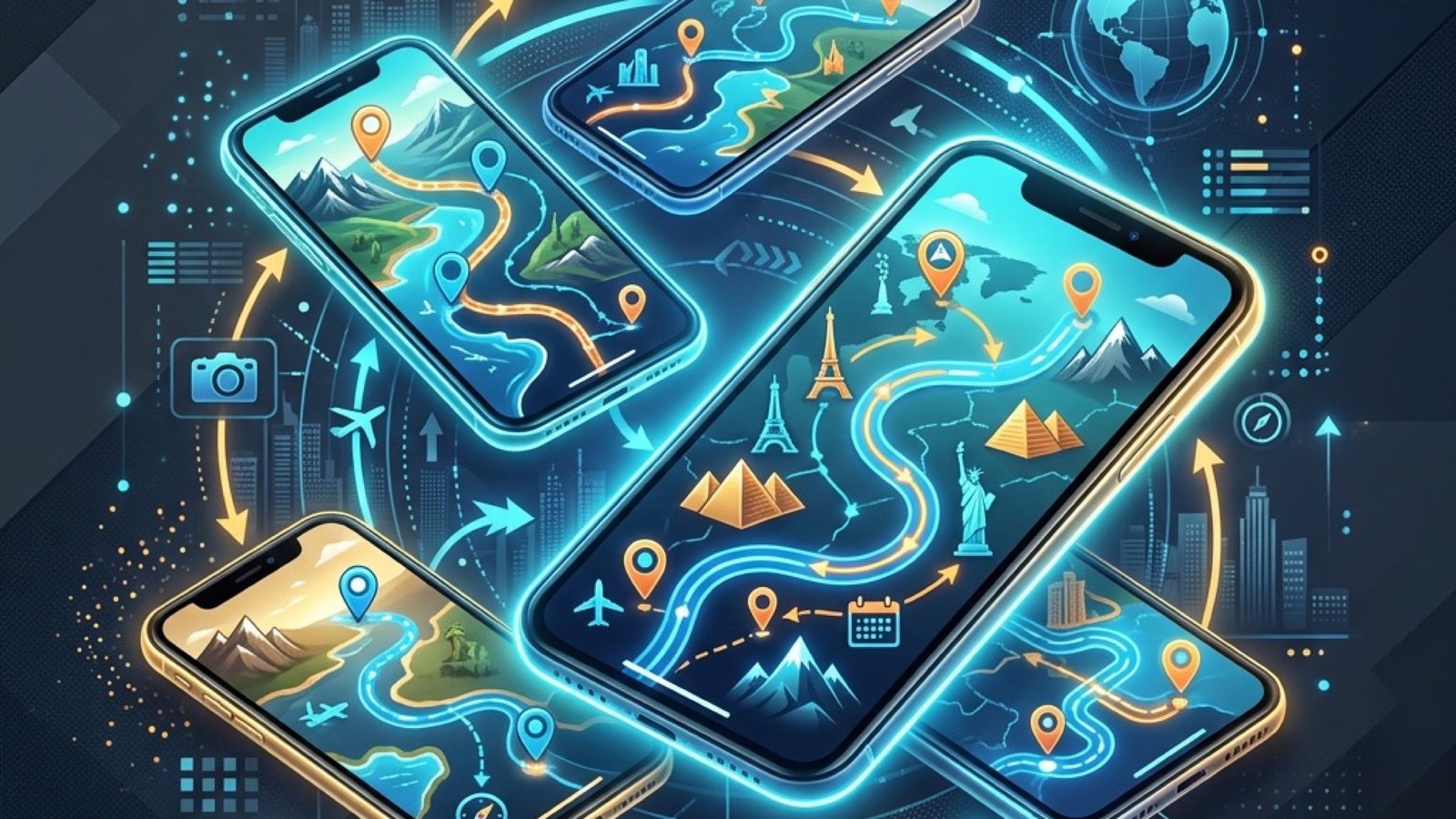 Building a Cross-Platform Mobile Target App that Automates Tour Itineraries Uniquely